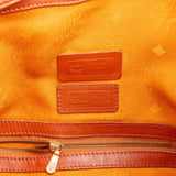 MCM Monogram Visetos Drawstring Bucket Crossbody Bag