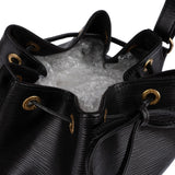 Louis Vuitton Noir Epi Leather Sac Noé Petit Shoulder Bag