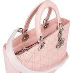 Christian Dior Quilted Patent Leather Lady Dior Handbag xx neuwertig - vintageandkickz