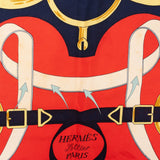 Hermès Eperon d'Or Silk 90 Scarf Tuch