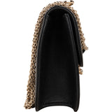 Valentino Garavani Leather Rockstud Glam Lock Flap Crossbody Bag
