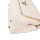 Chanel Quilted Leather Coco Rainbow Top Handle Flap Handbag