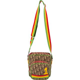 Christian Dior Trotter Monogram Multicolor Striped Rasta Messenger Crossbody Bag