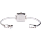 Gucci Silver Tone 1900L Square Bangle Woman Watch
