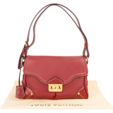 Louis Vuitton Red Leather Suhali L'Essentiel Shoulder Bag