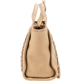 Chanel Canvas Small Deauville Tote Handbag