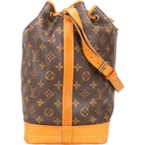Louis Vuitton Monogram Canvas Sac Noé Grande Shoulder Bag - vintageandkickz
