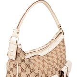 Gucci Monogram GG Abbey Double Pocket Shoulder Bag