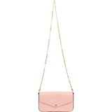 Louis Vuitton Leather Monogram Empreinte Félicie Pochette Crossbody Bag