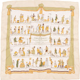 Hermès Les Proverbes Sont La Sagesse des Nations Silk Carre 40 Scarf Tuch