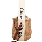 Chloé x Mifuko Raffia Woody Calfskin Bucket Crossbody Bag