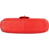 Chanel Chevron Calfskin Single Flap Crossbody Bag