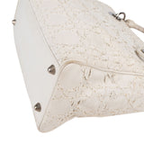 Christian Dior Woven Leather Lady Dior Handbag