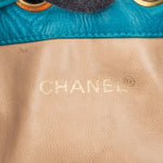 Chanel Lambskin Leather CC Drawstring Bucket Crossbody Bag - vintageandkickz