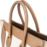 Céline Tricolor Leather Luggage Handbag