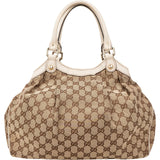 Gucci Monogram GG Canvas Sukey Tote Handbag