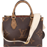 Louis Vuitton Monogram Reverse Canvas OnTheGo PM Handbag - vintageandkickz