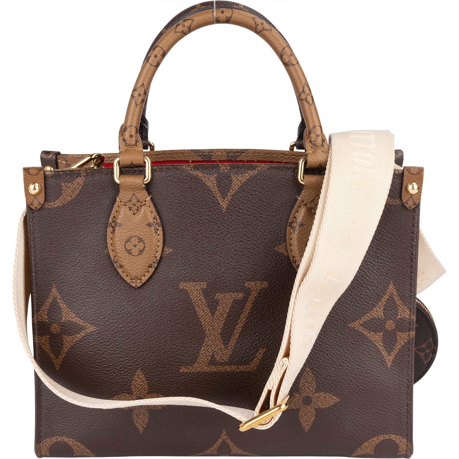 Louis Vuitton Monogram Reverse Canvas OnTheGo PM Handbag - vintageandkickz
