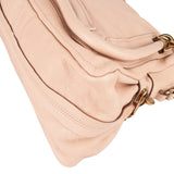 Chloé Pink Grained Leather Paraty Shoulder Bag