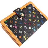 Louis Vuitton Monogram Murakami Multicolor Compact Clip Wallet