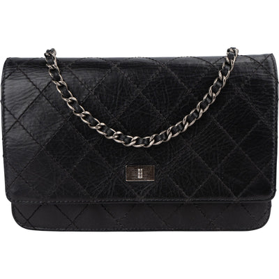 Chanel Stitching Calfskin Reissue 2.55 Wallet on Chain Crossbody Bag