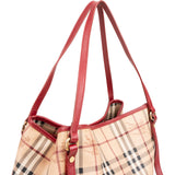 Burberry Coated Canvas Haymarket Check Canterbury Shoulder Bag