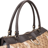 Gucci Monogram GG Abbey Handbag - vintageandkickz