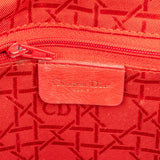 Christian Dior Quilted Nylon Cannage Large Lady Dior Handbag