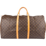 Louis Vuitton Monogram Canvas Keepall 60 Travel Bag - vintageandkickz