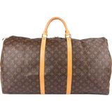 Louis Vuitton Monogram Canvas Keepall 60 Travel Bag - vintageandkickz