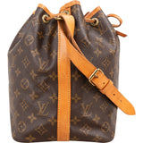 Louis Vuitton Monogram Canvas Sac Noé Petit Shoulder Bag