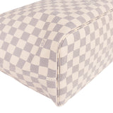 Louis Vuitton Monogram Damier Azur Neverfull MM Shoulder Bag