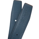 Hermès Multicolor Leather Guillochee H Reversible Belt (85)