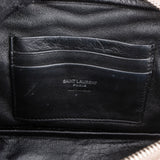 Saint Laurent Quilted Grained Leather Lou Camera Crossbody Bag