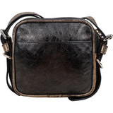 Loewe Leather Anagram Studded Fringe Crossbody Bag