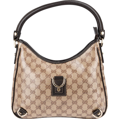 Gucci Monogram GG Coated Canvas Abbey D-Ring Shoulder Bag
