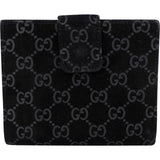 Gucci Suede GG Monogram Bifold Wallet