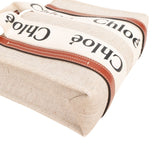 Chloé Canvas Small Woody Tote Handbag