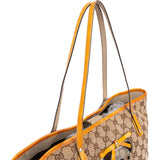Gucci Monogram GG Canvas Joy Pug Tote Shoulder Bag