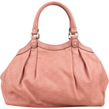 Gucci Pink Guccissima Leather Sukey Handbag