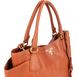 Prada Vitello Daino Leather Handbag
