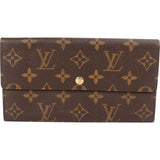 Louis Vuitton Monogram Canvas Sarah Wallet