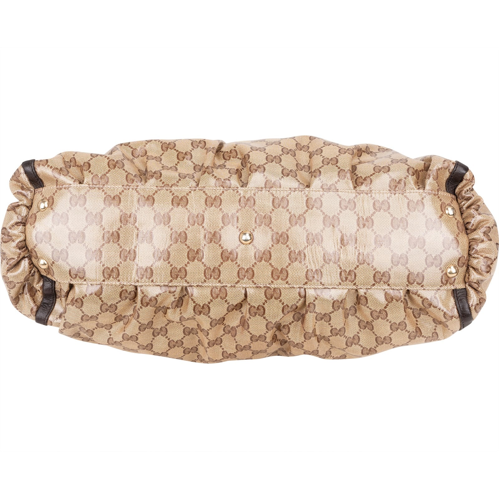 Gucci Monogram GG Abbey Handbag - vintageandkickz
