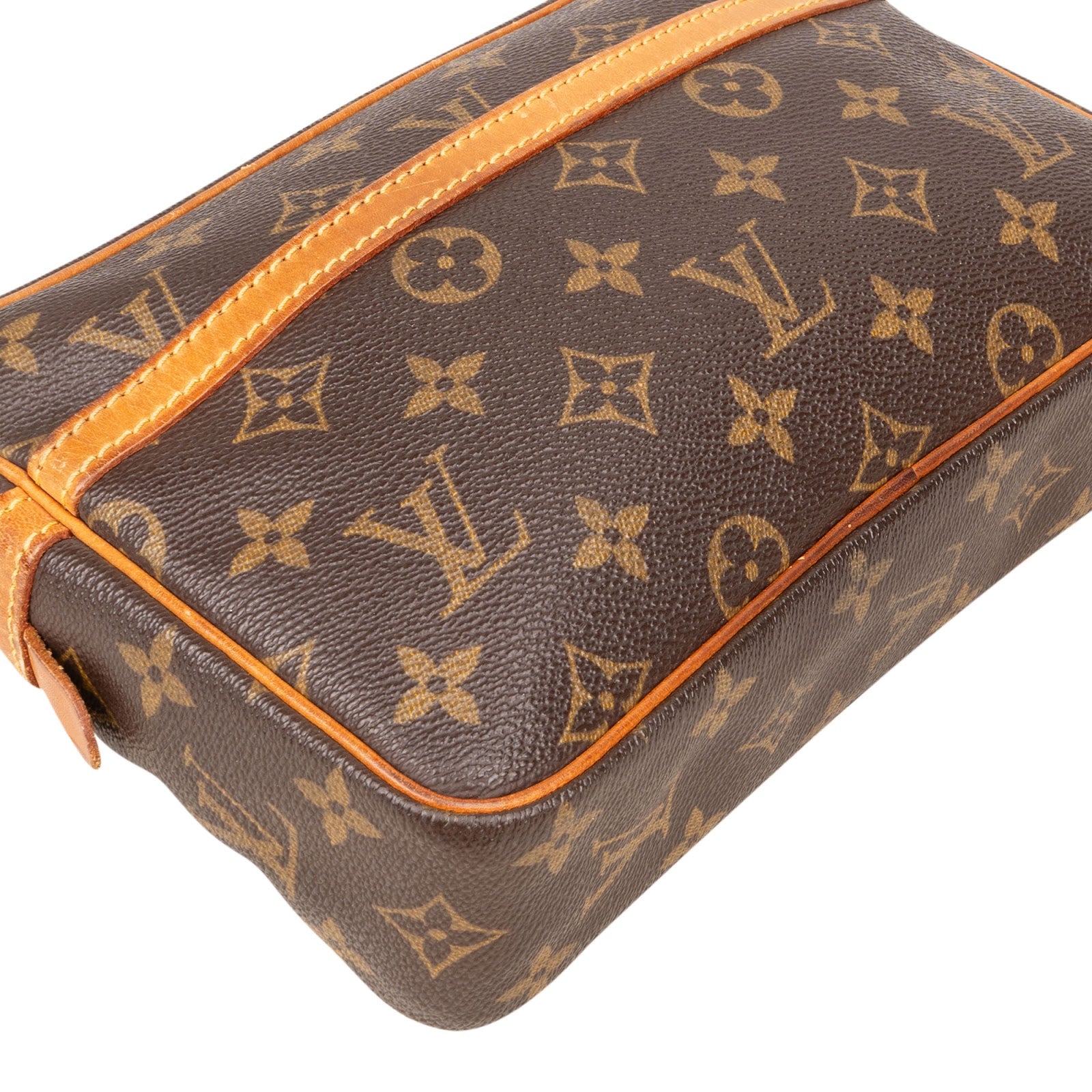 Louis Vuitton Monogram Canvas Compiegne 23 Clutch - vintageandkickz