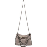 Stella McCartney Shaggy Falabella Fold Over Tote Crossbody Handbag