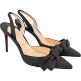 Christian Louboutin Washington Flannel Ribbon Slingback Pumps (36)