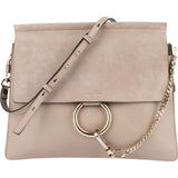 Chloé Suede Leather Faye Shoulder Crossbody Bag