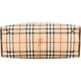 Burberry Haymarket Check Tote Shoulder Bag