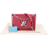 Louis Vuitton Pink Epi Leather Twist MM Crossbody Bag