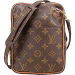 Louis Vuitton Monogram Canvas Danube Crossbody Bag - vintageandkickz